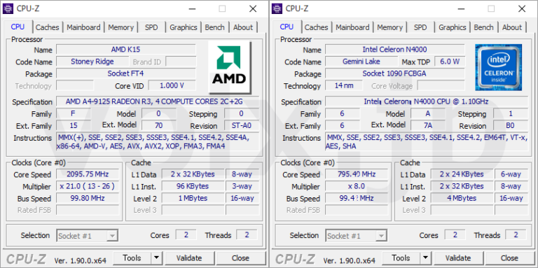 Что лучше amd a4 или intel celeron