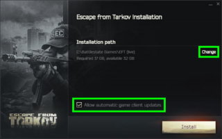 【EFT】Escape from Tarkovのインストール方法【BSG Launcher】