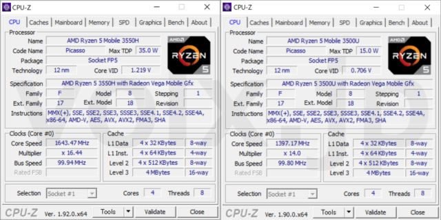 【35W】Ryzen 5 3550HとRyzen 5 3500Uの違い【15W】 - Raison Detre - ゲームやスマホの情報サイト