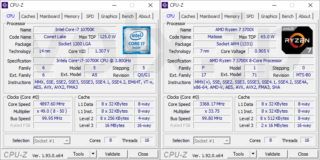 Сравнение процессоров i7 10700k и ryzen 3700x