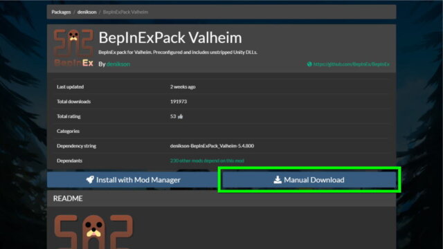 Bepinexpack valheim как установить