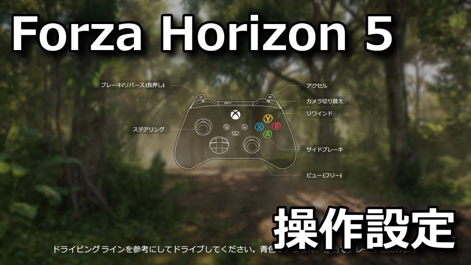 forza-horizon-5-keyboard-controller-setting