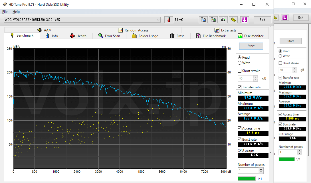 HD Tune Pro 5.75