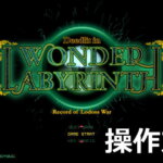 record of lodoss war deedlit in wonder labyrinth control