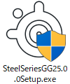 SteelSeries GGのインストールアイコン