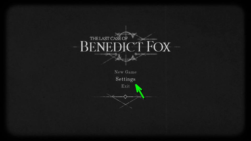 The Last Case of Benedict Foxの日本語対応状況