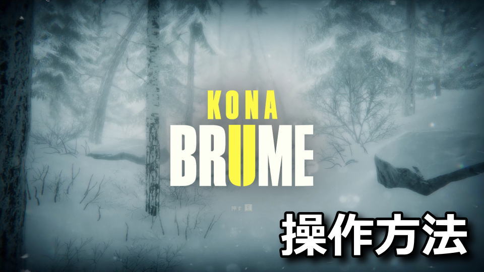 Kona II: Brume：キーボードやコントローラーの設定