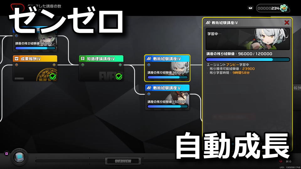 ゼンゼロ：自動でレベルを上げる方法