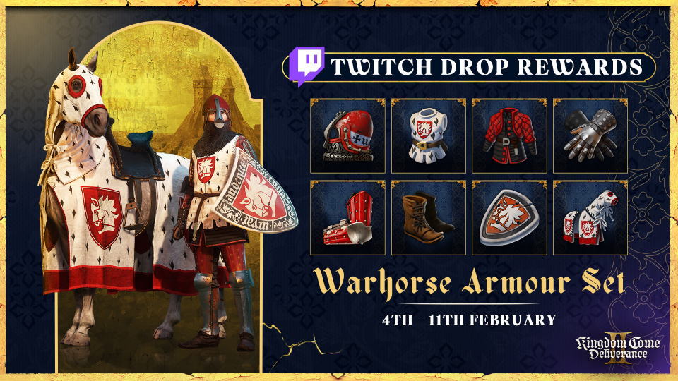 Kingdom Come: Deliverance II：Twitch Dropsの入手方法