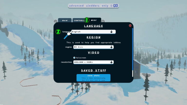 【Sledding Game】日本語化と操作方法 - Raison Detre - ゲームやスマホの情報サイト