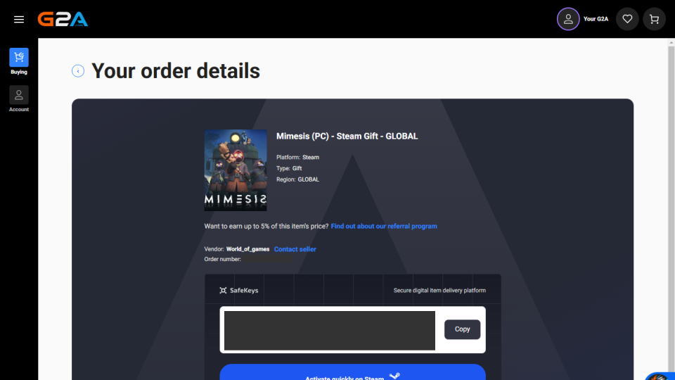 ミメシスの入手場所