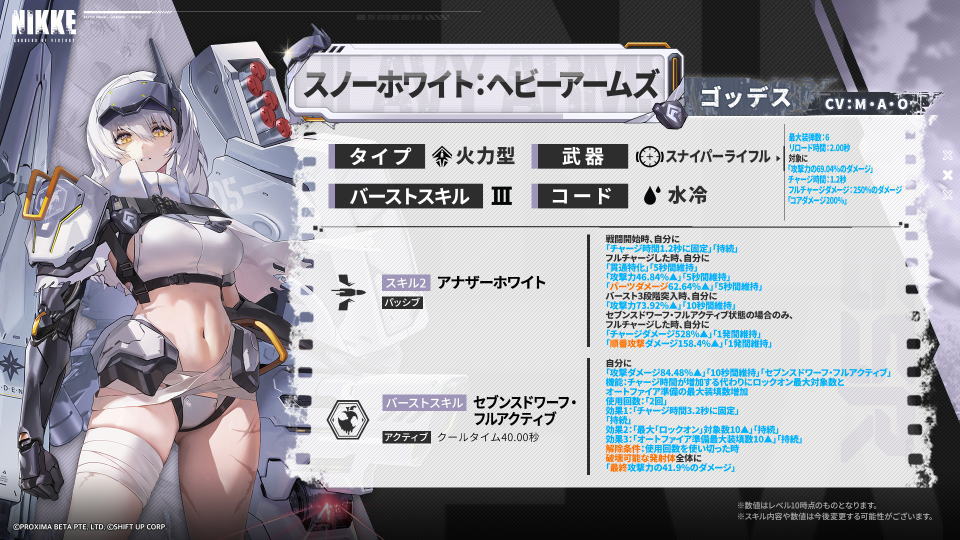 スノーホワイト:ヘビーアームズのスキル-2