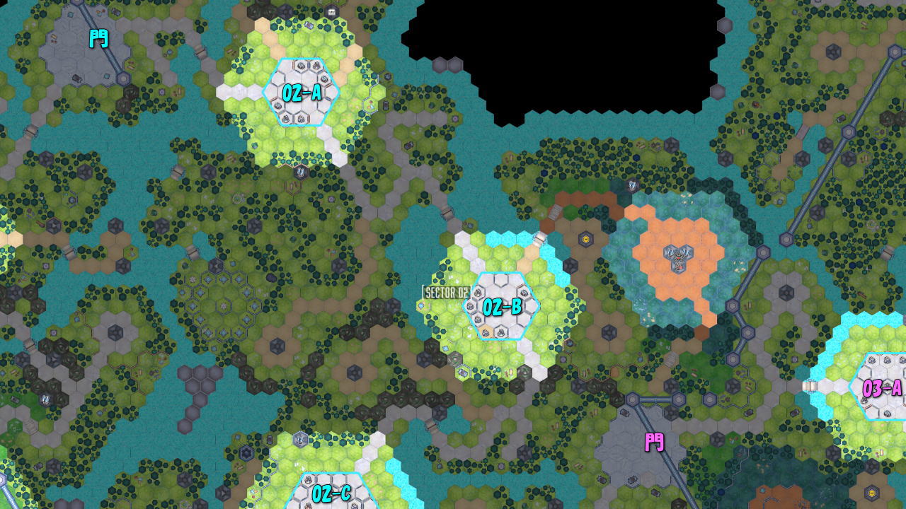 SECTOR 02付近のマップ