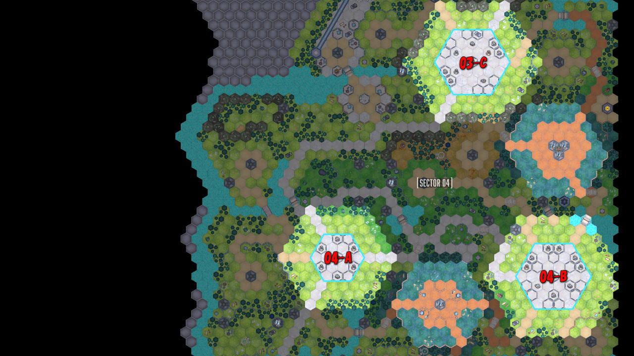 SECTOR 04付近のマップ