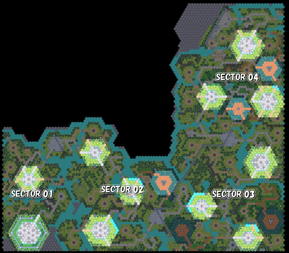 地上の全体マップ