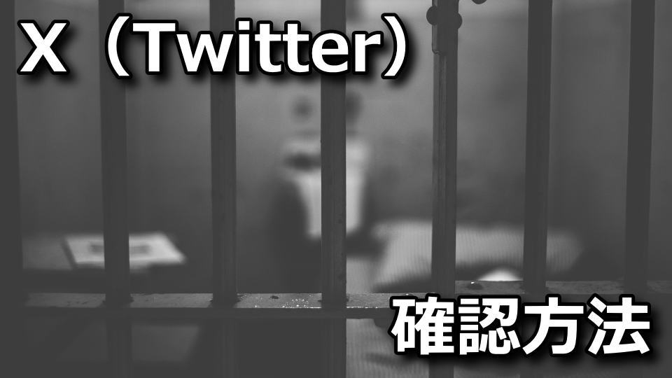 X:シャドウバンの確認方法と解除手順