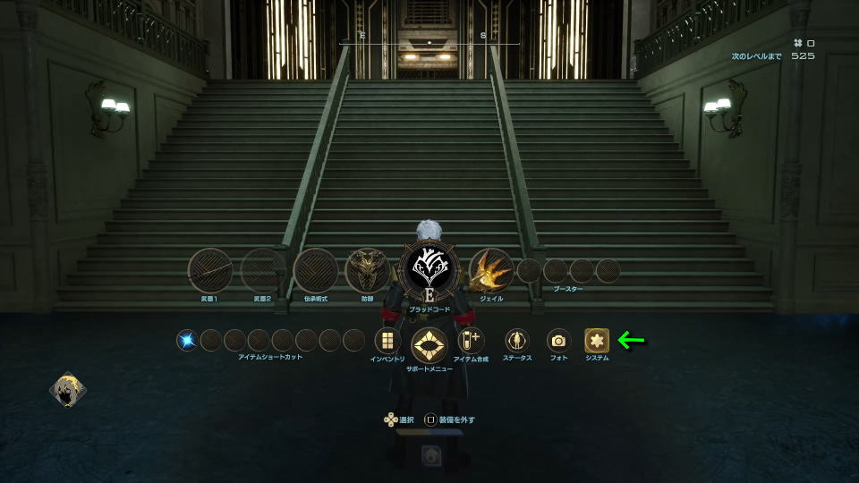 CODE VEIN IIの操作を確認する方法-3