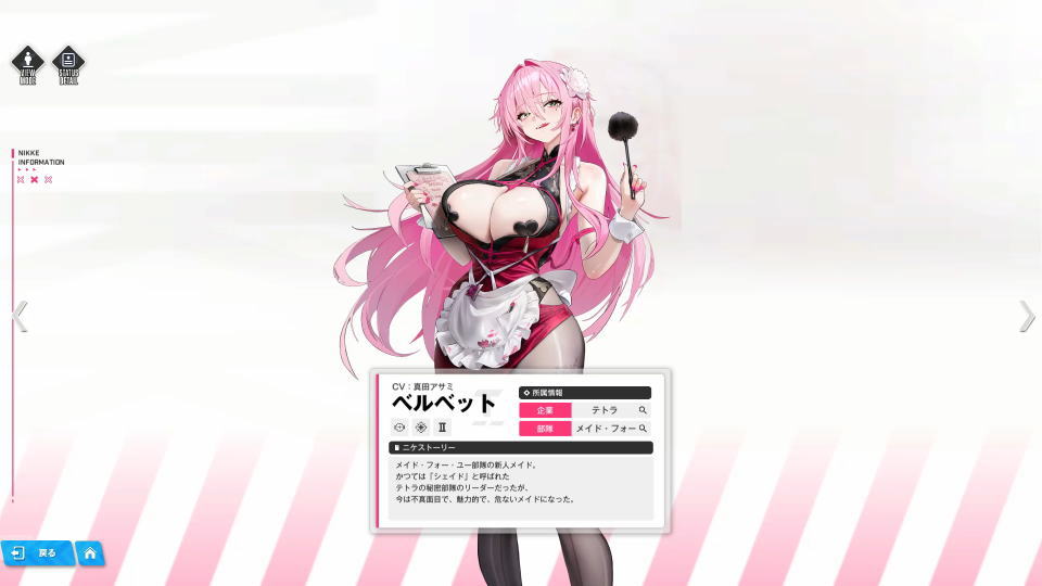 ベルベットのストーリー