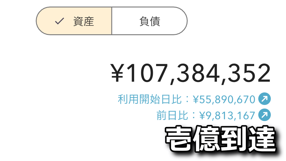 NISA:億り人になりました