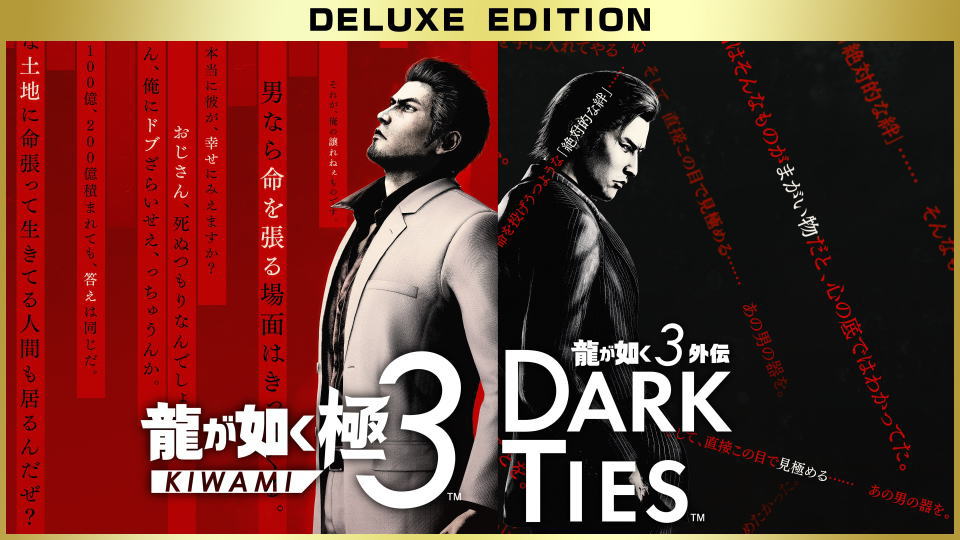 龍が如く 極3：デラックス・エディションの違い