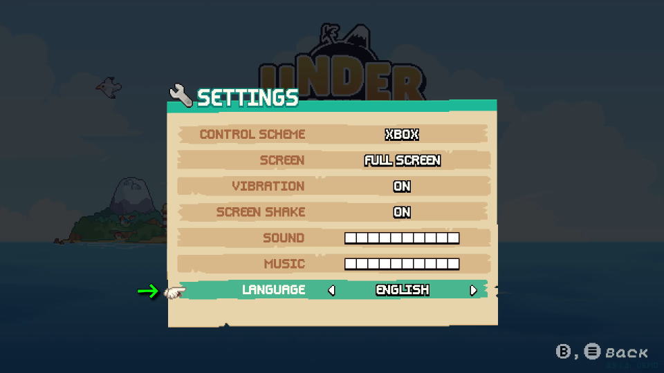 Under The Islandを日本語化する方法-2