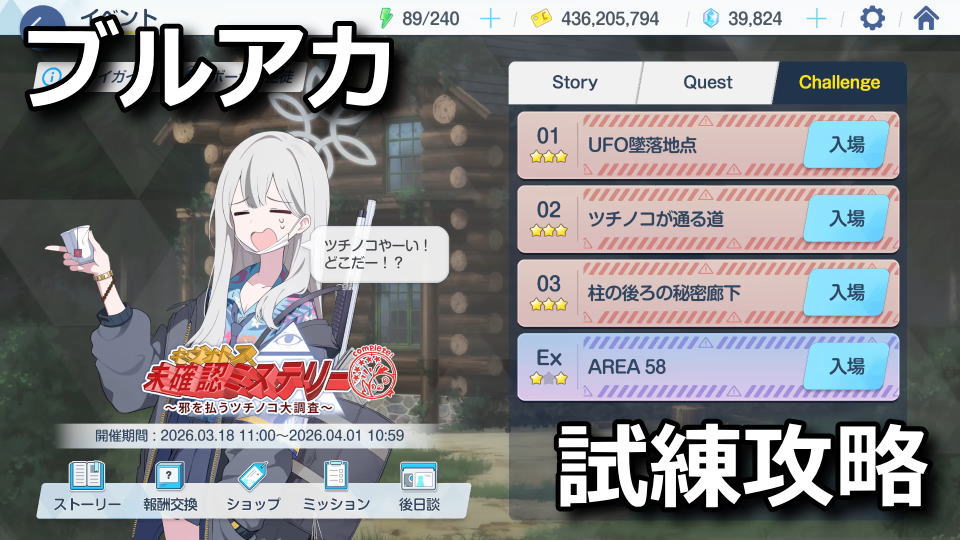 ブルアカ：キヴォトス・未確認ミステリー