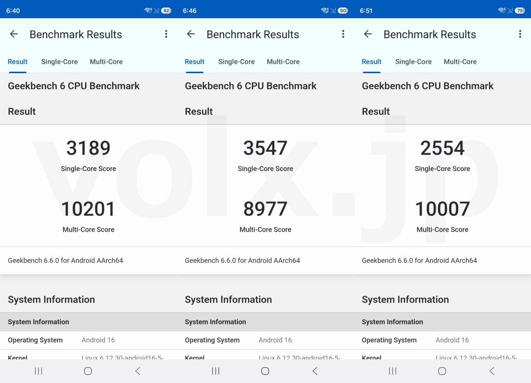 Galaxy S26:ベンチマークまとめ-3