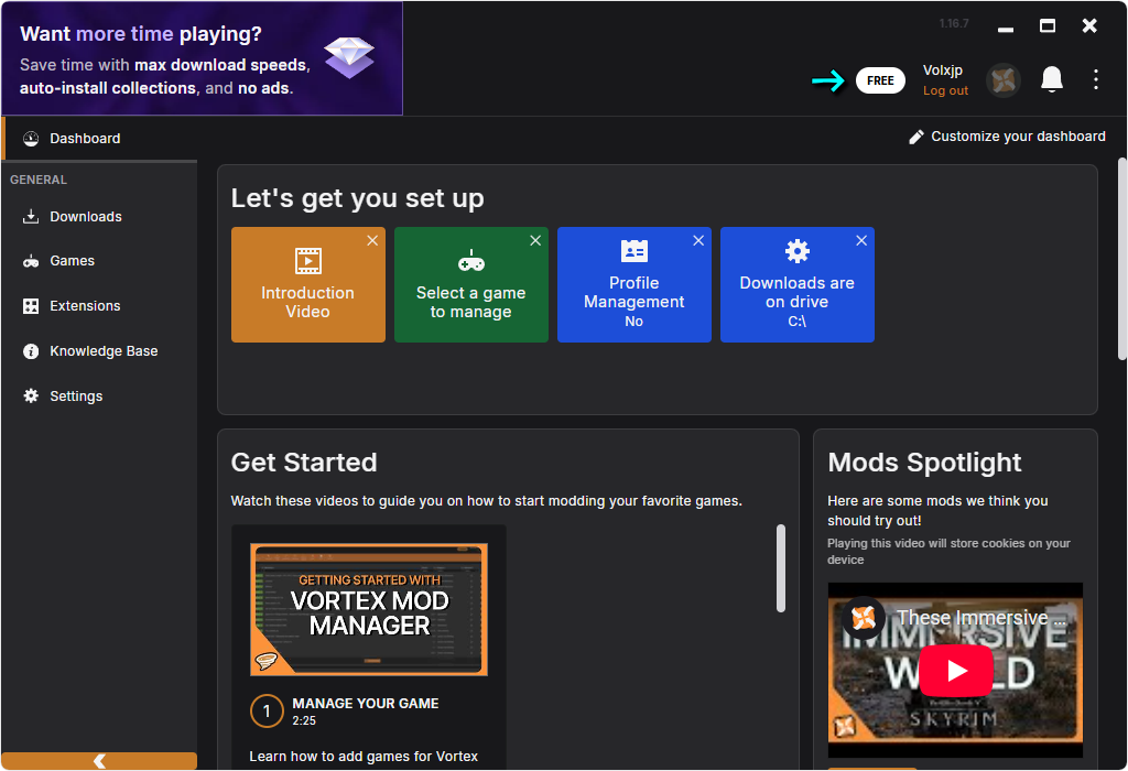 Vortexの初期設定-5