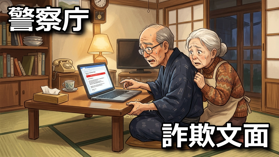 08019968000：警察からメールが来た