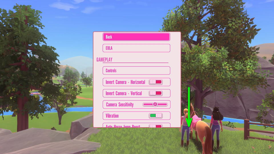 Barbie Horse Trailsの日本語対応状況-2