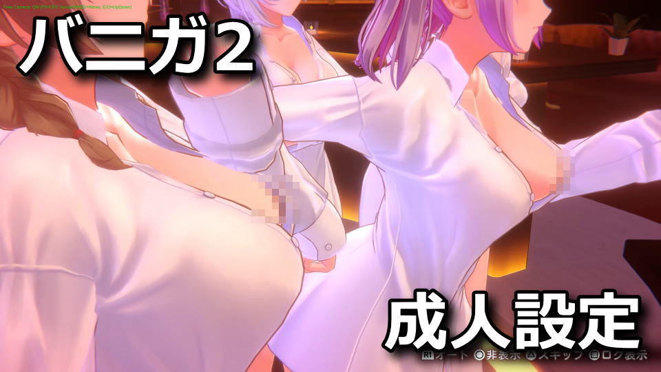 バニーガーデン2：18禁版にする方法