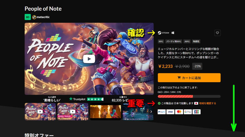 ピープル・オブ・ノートを安く買う方法-2