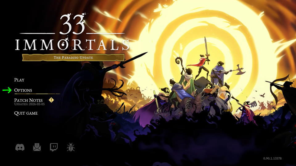 33 Immortalsの日本語化の確認