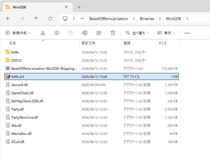 前提MODの導入確認-2