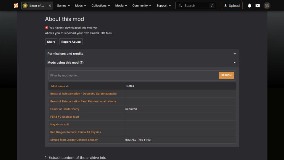 Sig Bypass and Mod Enablerの対応MOD