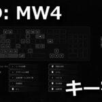 cod mw4 keyboard settings