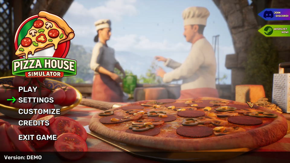 pizza house simulator control 2