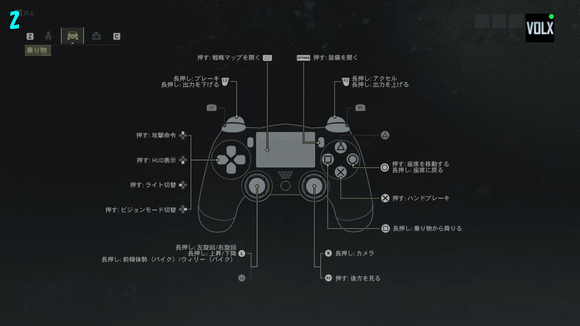 Tom Clancy's Ghost Recon Breakpointのコントローラー設定-3
