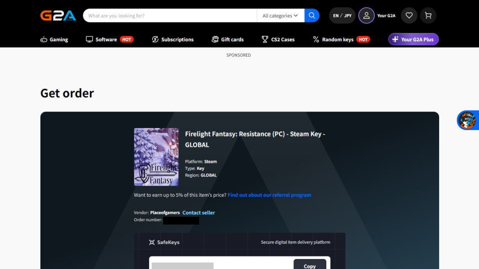 Firelight Fantasy: Resistanceの入手場所