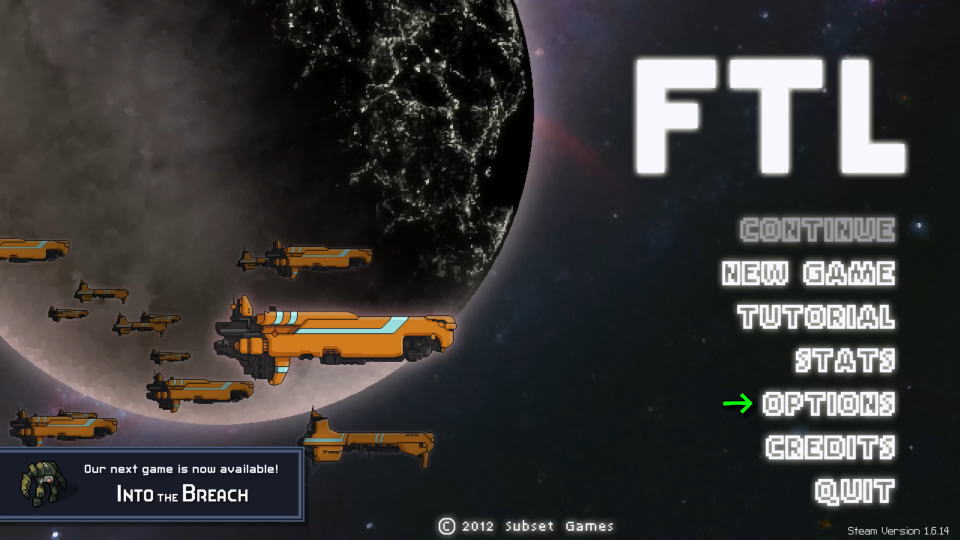 FTL: Faster Than Lightを日本語化する方法