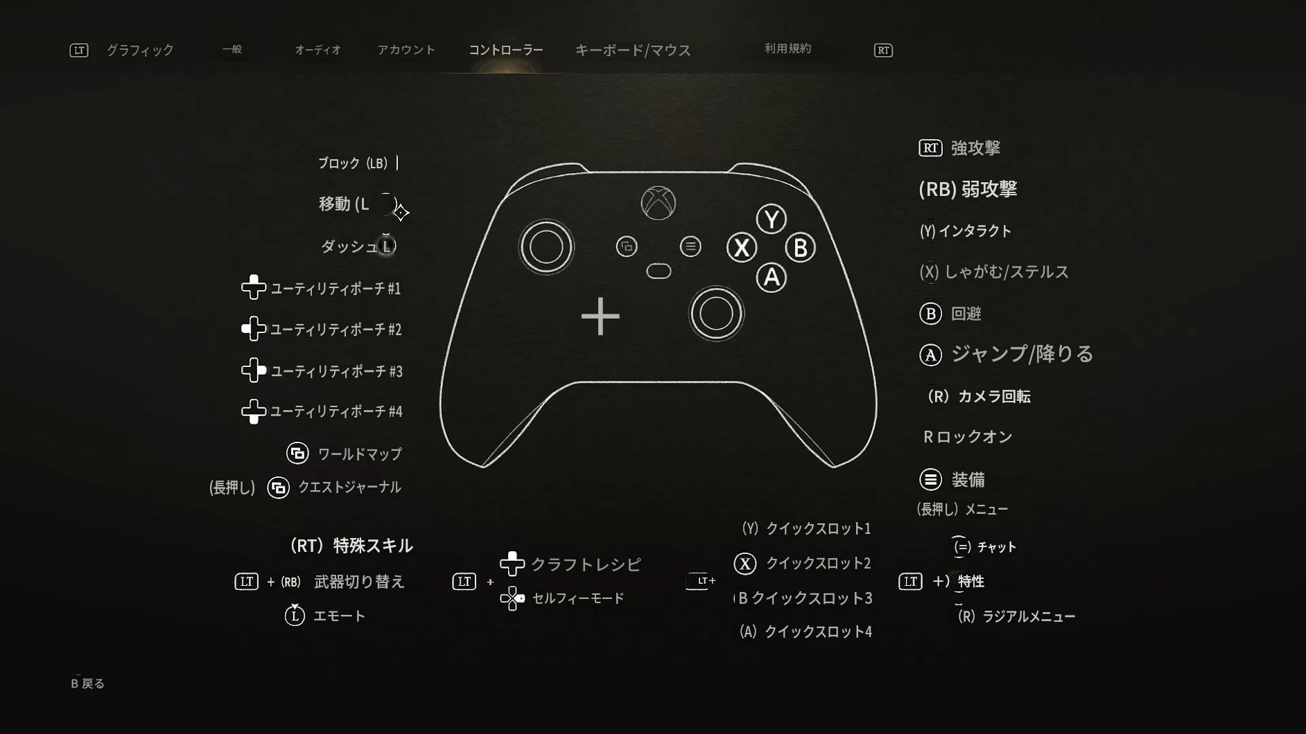 ArcheAge Chroniclesのコントローラー設定-2
