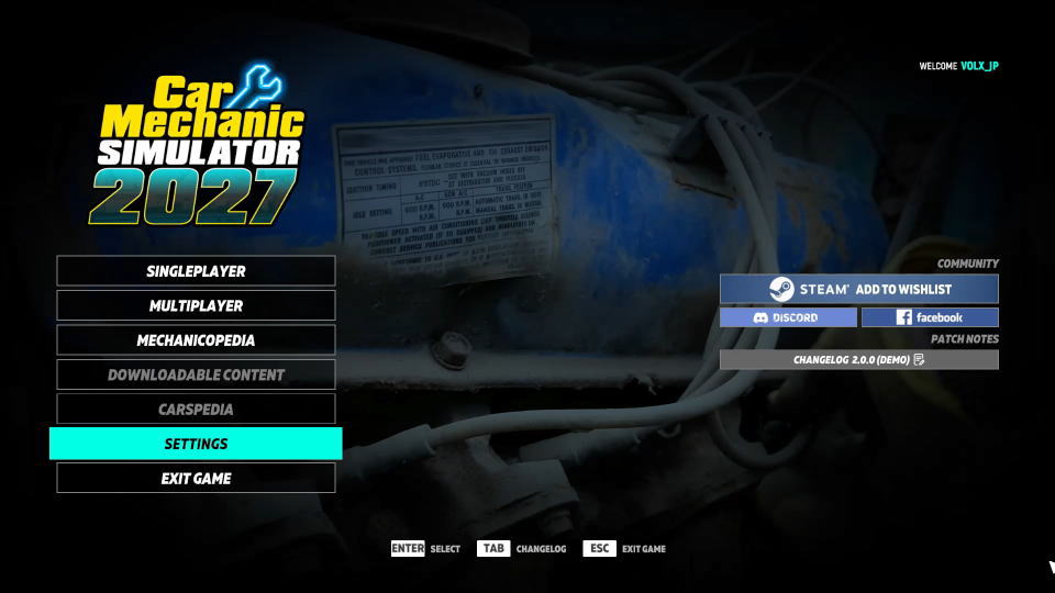 Car Mechanic Simulator 2027を日本語化する方法