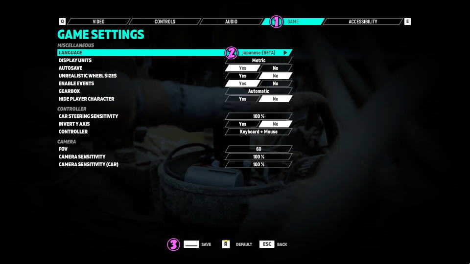 Car Mechanic Simulator 2027を日本語化する方法-2