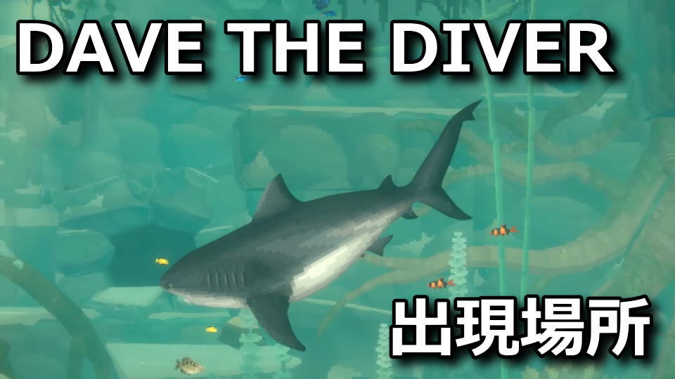 DAVE THE DIVER:オオメジロザメの場所
