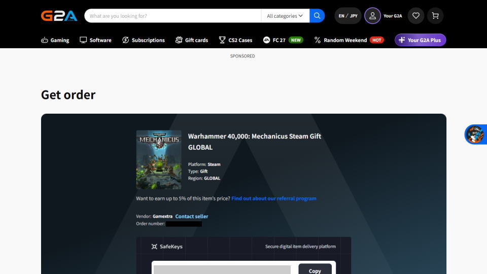 Warhammer 40,000: Mechanicusの入手場所